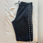 PINK - Victoria's Secret EUC Victoria's Secret Pink Black Track Active
Skinny Jogger Logo Pants Size M Photo 9