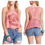 Free People NWT Luau Crochet Top Boho Festive Photo 1