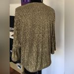 Dressy blouse🌹🌹 Tan Size L Photo 3