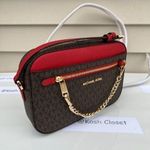 Michael Kors Flame Chain Crossbody Bag Photo 1