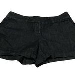 Ann Taylor LOFT Short Shorts Dark Wash Denim Jeans Size 00 Festival Concert Blue Photo 0