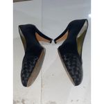 Bottega Veneta Bottega Venetta ￼Women’s Sz 8.5 B ￼ Vintage￼ Black Pumps Classic Weave Photo 13