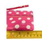 Kate Spade Vintage New York Hot Pink Polka Dot Wristlet Wallet NWT RARE Photo 4