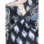 Rebecca Taylor  Paisley Printed Jumpsuit in Black 12 Womens Floral Dressy Outfit Photo 4