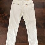 MIchael Kors “Izzy” cropped skinny white jeans size 6 Photo 1
