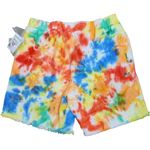 BP NWT . Womens Small Tye-Dye Elastic Waist Shorts Raw Hem Pockets HIgh Waist Photo 33