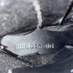 Madden Girl Eloisee Velvet floral Renaissance lace up combat boots ankle booties Photo 11