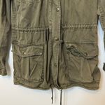 Talula Aritzia  Trooper Military Jacket Size XXS Green Photo 4