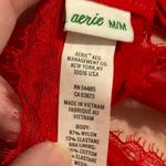 Aerie  red lace bralette‎ Photo 2