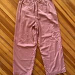 Madewell NWT Neale Straight-Leg Drapeweave Pant in Dried Rose Size 8 Photo 3