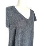 Torrid Dress Womens Size 0 Large Gray Shift V-Neck Short Sleeve Casual Knit Photo 1