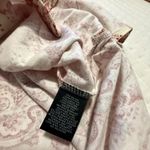 Ralph Lauren Lauren  PJ Pajama Set Shirt & Pants Cream Red Pink Paisley M Medium Photo 5