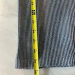 Pink Dot Ribbed Sleeveless Romper Gray V Photo 5