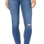 7 For All Mankind Ankle Skinny in Norton Blue Photo 1