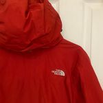 The North Face Prima Loft Summit Series Winter Coat in Red & Grey Photo 12
