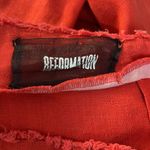 Reformation  Women's Red Wide‎ Leg Pants size 2 Photo 3