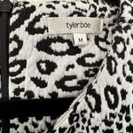 ANTHRO TYLER BOE BLACK WHITE DRESS ROUND NECK LONG BRACELET LENGTH SLEEVE Size M Photo 4