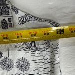 Cynthia Rowley cityscape Black and White Dress 3X plus tank knee length flowy Photo 10