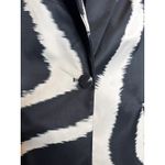 Eloquii  Modern Black Ivory Zebra Print Blazer Plus Formal Dressy Size 14/16 Photo 10