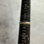 Picture Jasper Genuine Stone Sterling Silver Plated Ring Tan Photo 2