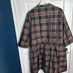 TUCKERNUCK Highland Tartan Royal Shirt Dress New with Tag W1518 Sz XXL Black Photo 11