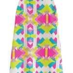 Britt Ryan  Parade Silk Shift Dress‎ Size XS Bright Abstract Photo 0