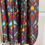 Nicole Miller woman’s Colorful Strapless Maxi Dress size 6 Green Photo 12