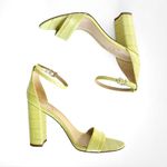 Sam Edelman  Yaro Block Heel Sandal Green Size 8‎ Open Toe Spring Pastel Photo 10