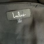 Lulus  ‘With This Kiss’ Black Flutter Sleeve Mini Dress | Size Large Photo 10