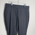Loft NWT Plus High Waist Marissa Skinny Dress Pants In Gray Career Wear Size 16 Photo 1