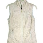 The North Face Reversible Mossbud Insulated Puffer Vest Beige Cream Size XS Photo 1