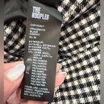 The Kooples Check-Pattern Wool-Blend Trousers FR Size 36/US 4 NWT Black/White Photo 11