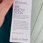 Gaiam NEW Asana Jogger Pants Women's Size Small Deep Teal Green Cozy Loungewear Photo 5