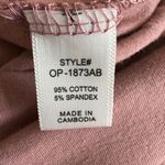 Zenana New Women's Wide Waistband Full Length Leggings Dusty Pink XS Photo 8