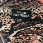 Anthropologie 4/$25 Tolani Snakeskin Open Back Tunic Top Photo 7