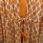 Cabana Life Orange & White Nantucket Swim Cover Photo 5