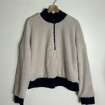 Fabletics  Jacket Womens Dream Sherpa Teddy Pullover Fleece Activewear Lounge XXL Photo 1