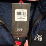 Mountain Hardwear WOMENS POLARTEC HIGH LOFT FLEECE BLUE BLACK JACKET M Photo 5