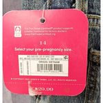 Isabel Maternity Jeans Blue Stretch Waist Skinny Crop Women's Size 14 NWT Photo 6