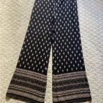 Mudd BOHO WIDE LEG FESTIVAL HIPPIE STYLE PANTS JUNIOR SIZE LG TRIBAL PRINT Photo 0