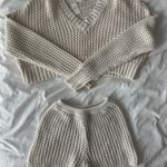 Aerie  Crochet Knit Set Photo 0