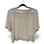 Q&A  Western Beige Whiskey Graphic T Shirt- Size Small Photo 1