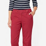 Emma James  Citrus Splashed Polished Casual‎ Cropped Pants Size 10 NWT Photo 0