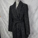 The Limited ‎ Tie Belt Waist Knit Wool Blend Trench Coat Size L NWT Photo 12