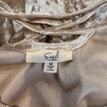 easel  Tunic Top Womens M Pink Velvet Lace Boho Hippie Coquette Fairy Romantic Photo 9