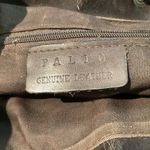 Vintage Palio Genuine Leather Bucket Bag Brown Photo 7