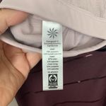 Athleta womens small sports bra and matching tank purple pink gym lulu work Photo 5