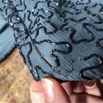 90s Y2K Andretta Donatello Silk beaded halter Open Back maxi prom dress gown L Gray Size L Photo 8