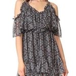 MISA Los Angeles  Suki cold shoulder asymmetric ruffled mini dress size XS Photo 0