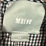 Maeve Anthropologie  Gingham & Lace Tie Back Top Size XS $118 Photo 5